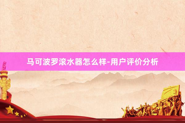 马可波罗滚水器怎么样-用户评价分析